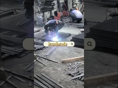 3mm spawane stalowe podłogi grzebienie grzebienie trwałe gorąco ocynkowane płaskie pręty