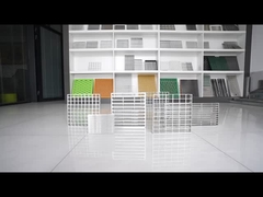 Q235 / S235jr Ciężkie spawane galwanizowane siatki stalowe