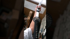 Przetwarzanie ponad 3000 japońskich mieczy iaido rocznie#japan #craft #shorts #short #process