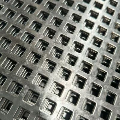 Stainless Steel Perforated Metal Plate 0.5mm Hexagonal Hole Pattern