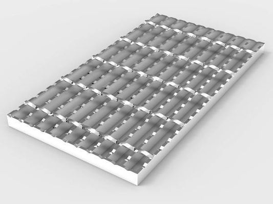 A325 Standard Panel Aluminum grating 32mm x 5mm/30/100 serrated surface