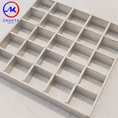 EU Standard Welded Platform Grating 19-w-4 10mm twisted  Bar Low Carbon Steel Grating