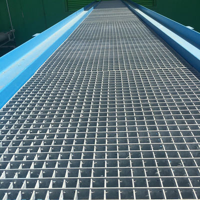 EU Standard Welded Platform Grating 19-w-4 10mm twisted  Bar Low Carbon Steel Grating