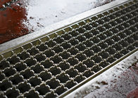 304 Stainless Steel Grating Heavy Duty Press Locked For Trench Cover And Platform Walkway Stair Treads