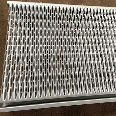 Customized Aluminum Stair Tread Grating Anti Slip Corrosion Resistant