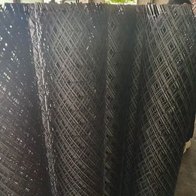 Ciężkie galwanizowane płaskie arkusze aluminiowe rozszerzona sieć metalowa z 1,5 mm i śruby bezpieczeństwa