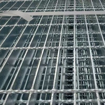 3mm Cross Bar Anti Rust Steel Grating Flat Steel Grating