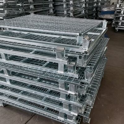 Klatka magazynowa: składana, układająca się do skutecznego przechowywania i transportu.