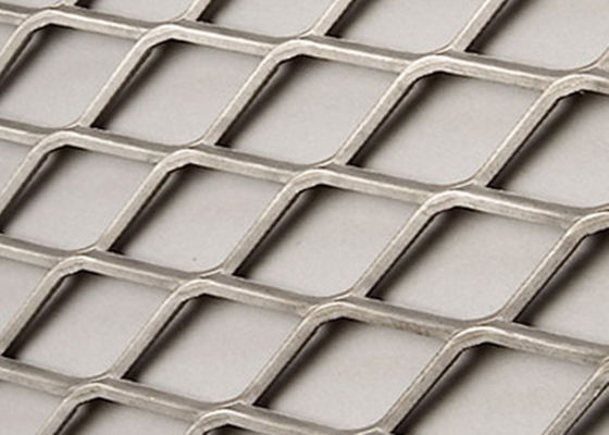Mild Steel Diamond Mesh Panels Hole 4 * 8 Trwały wygląd OEM ODM Service