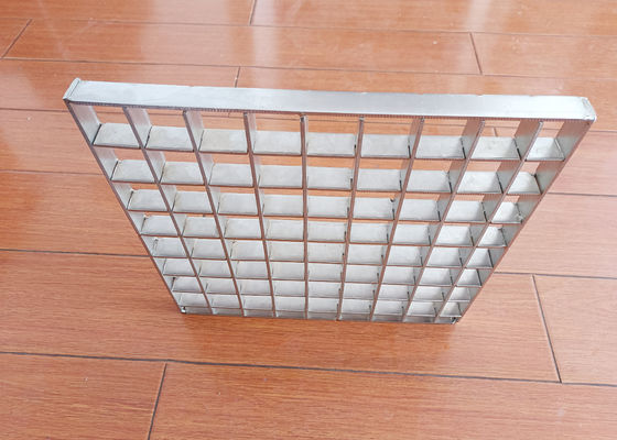 304 Stainless Steel Grating Heavy Duty Press Locked For Trench Cover And Platform Walkway Stair Treads